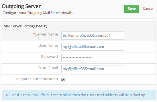 office 365 mail server