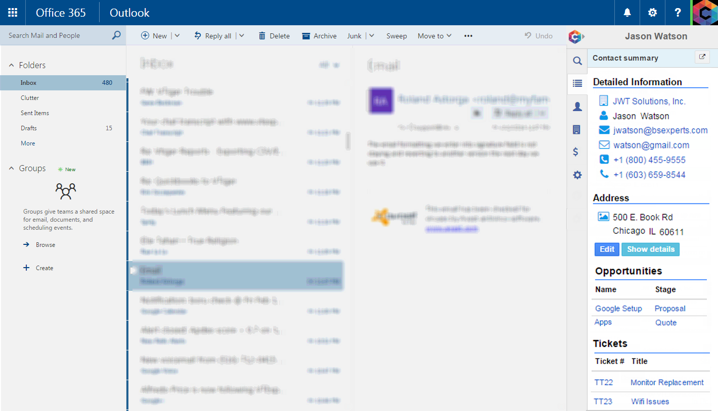 Corrensa-Office365-Summary-View-Promo