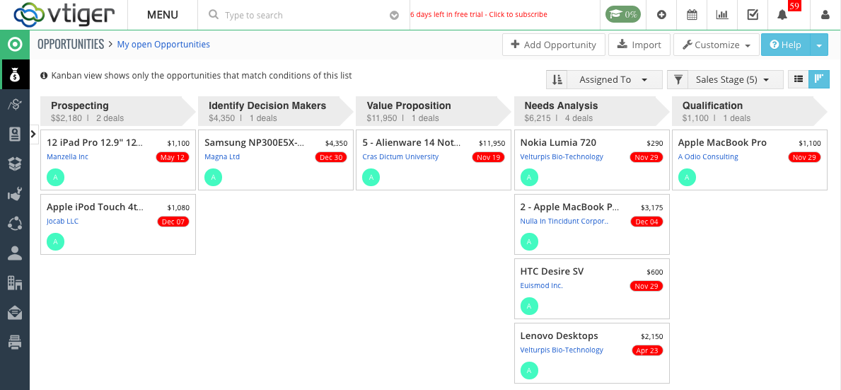 Kanban-View