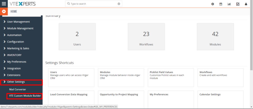 Create Custom Module In VTiger 7 - VTiger Experts