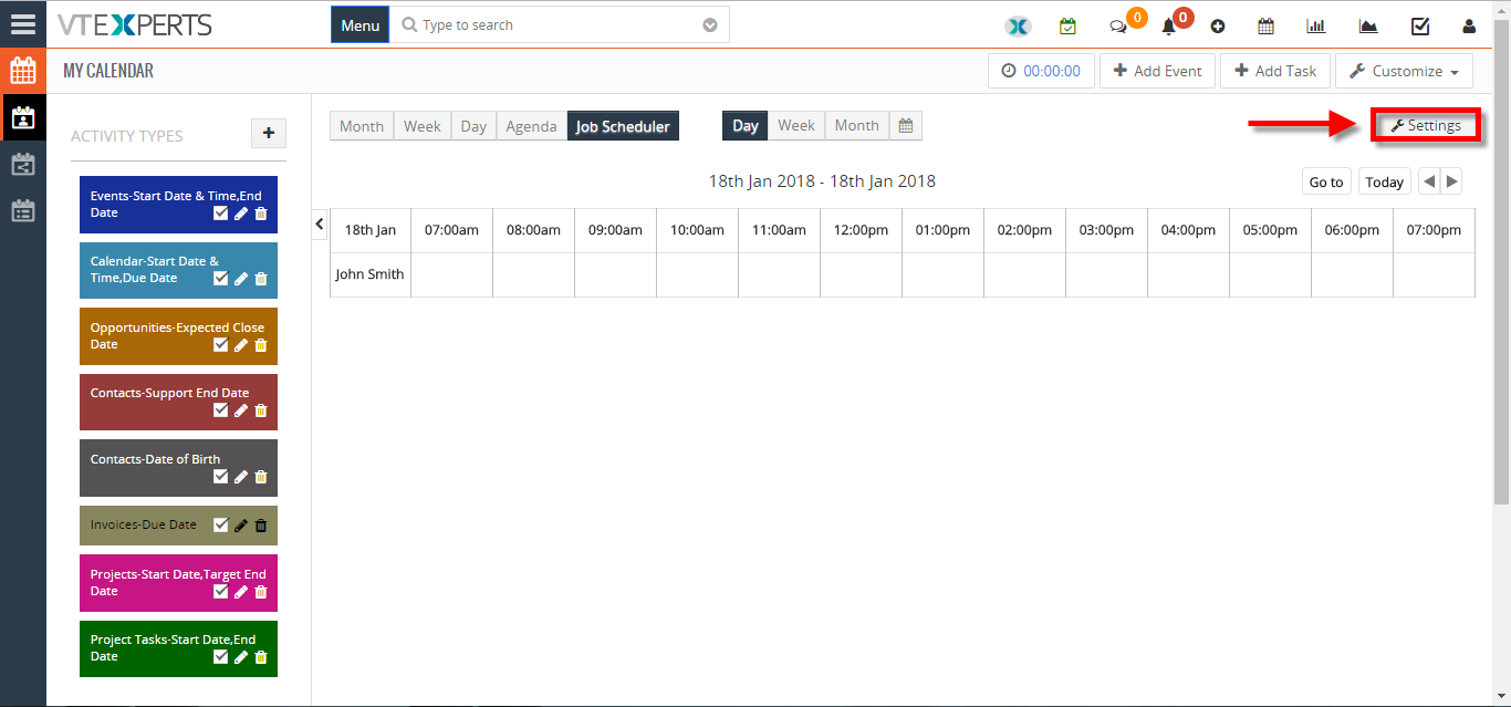 change calendar colors based on Activity Status Type in VTiger 1