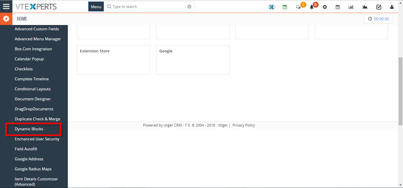 show or hide field blocks based on certain conditions fields in VTiger 2