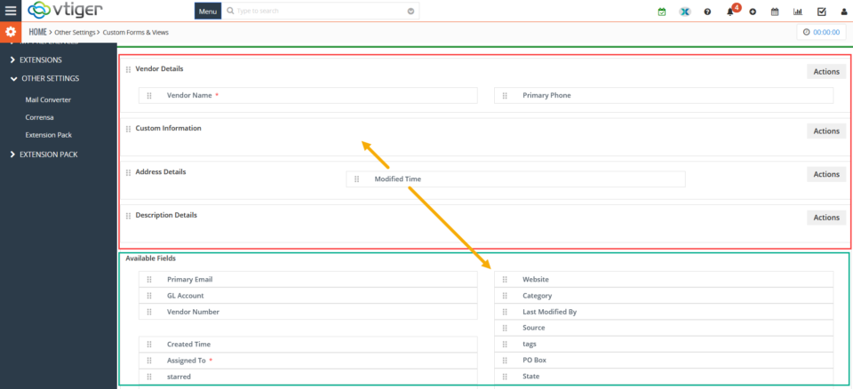 Create Custom Form in Vtiger - VTiger Experts