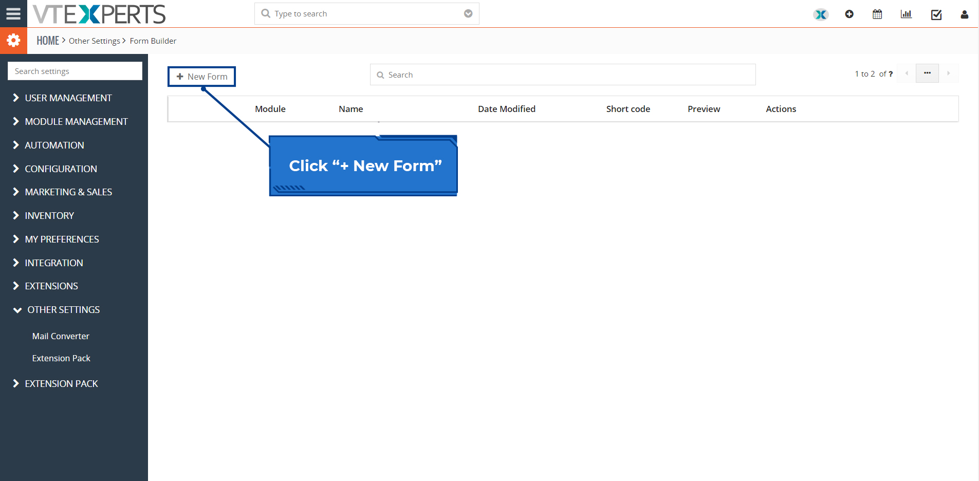 Add related module records using tabular field entry in form builder