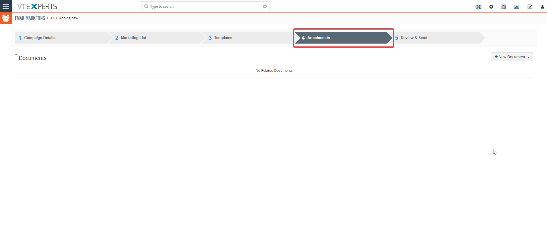 VTExperts Email Marketing Update: Attach Documents to Campaigns