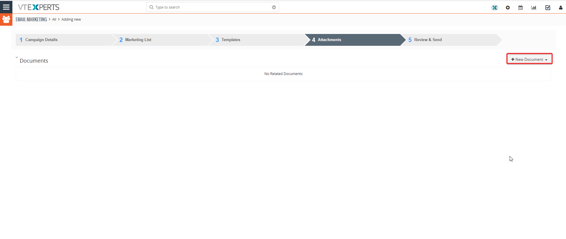 VTExperts Email Marketing Update: Attach Documents to Campaigns
