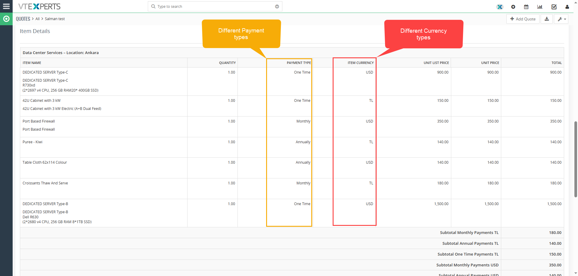 Multi-Currency Vtiger Quotes with VTExperts IDCA (Customziation)