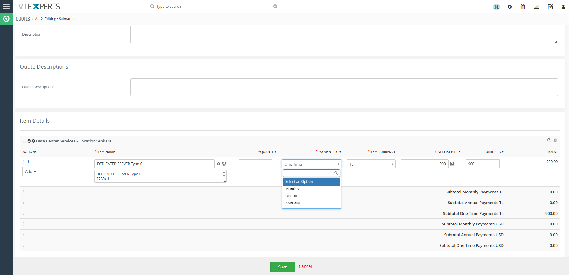 Multi-Currency Vtiger Quotes with VTExperts IDCA (Customziation)