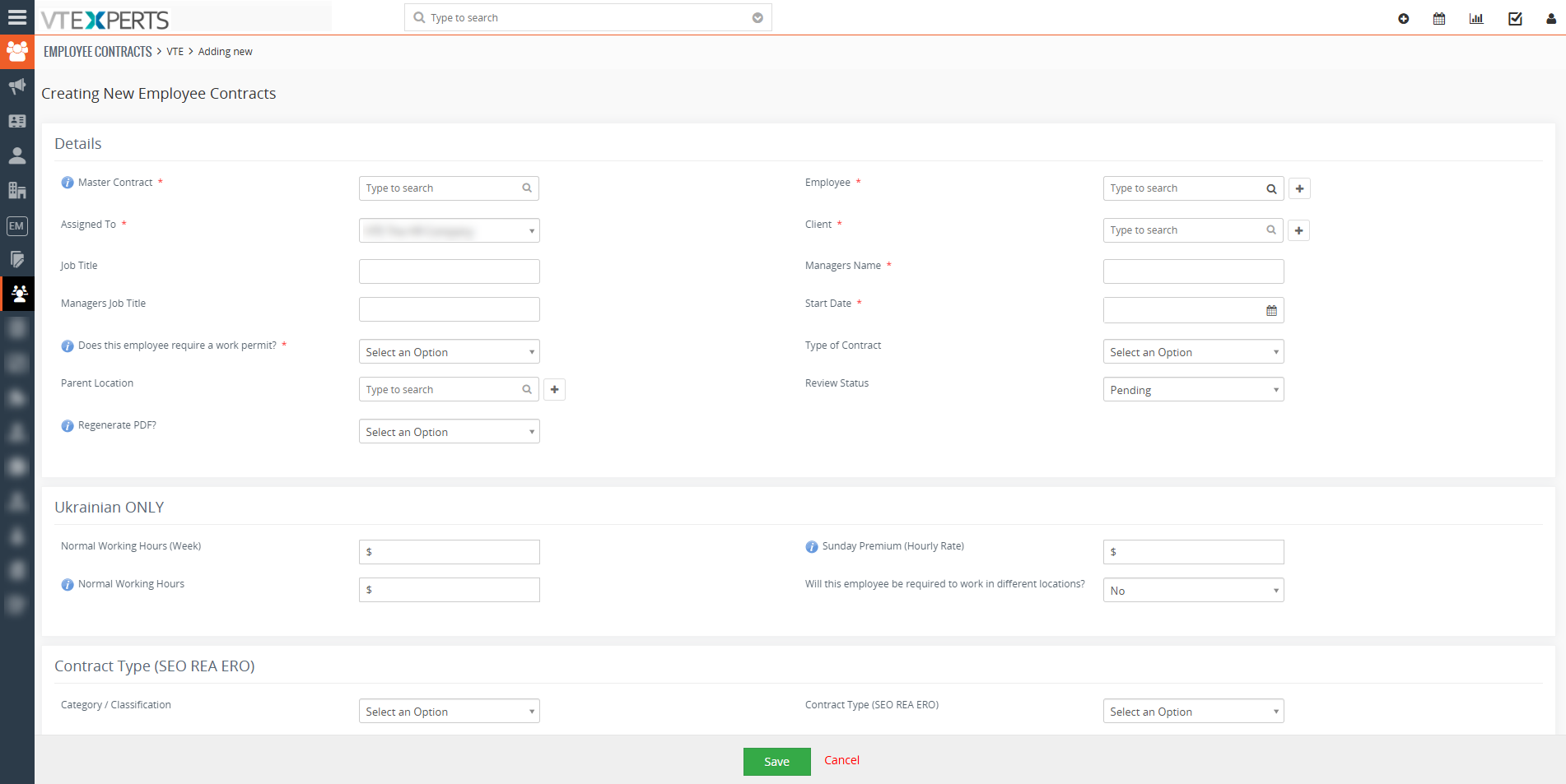 VTExperts: Vtiger Employee Contract Management Customization VTExperts: Vtiger Employee Contract Management Customization