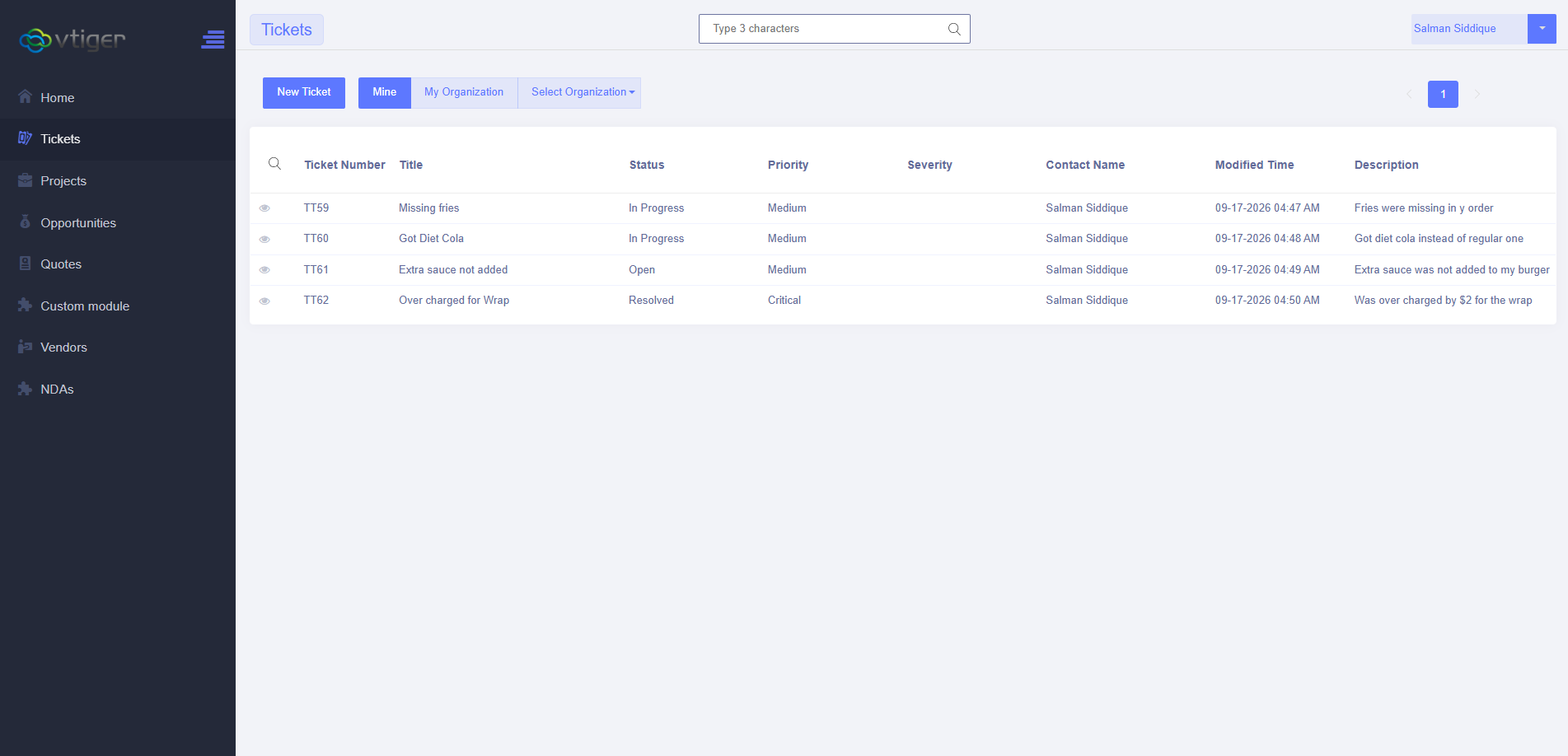 VTExperts VTiger Customer Portal Direct Login - Customization VTExperts VTiger Customer Portal Direct Login - Customization